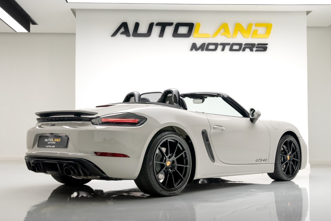 2023 PORSCHE 718 BOXSTER GTS 4.0. FULL BUCKET SEATS. INTERIOR PACKAGE GTS